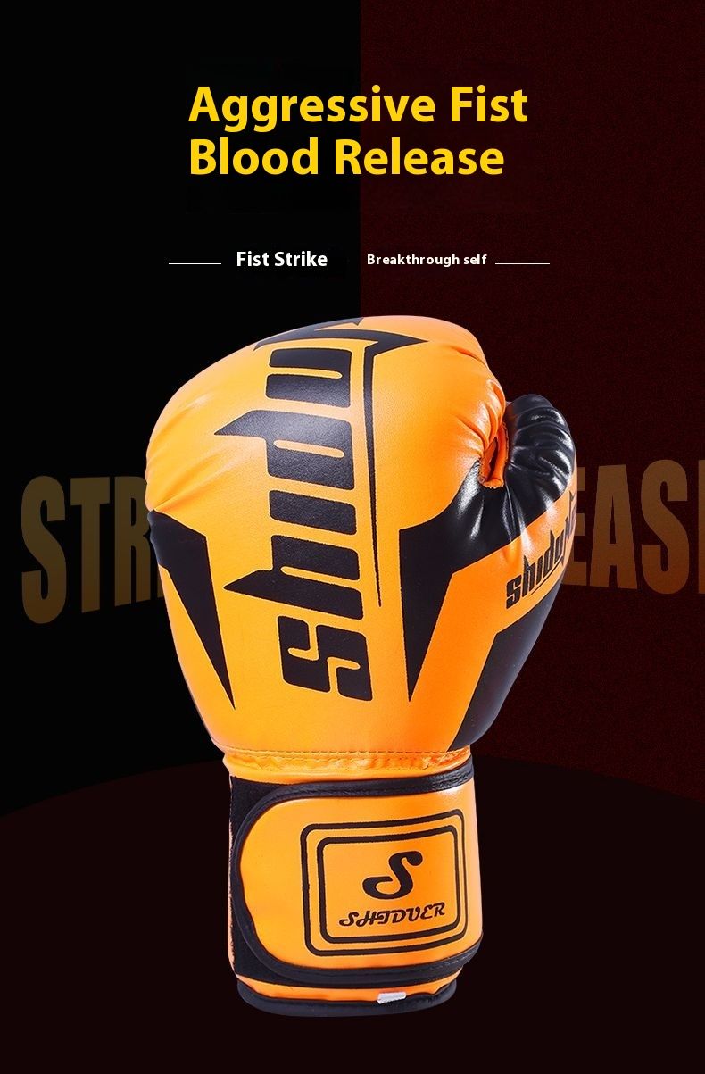 Boxhandschuhe für Erwachsene, professionelles Training für Männer und Frauen, Sanda-Boxsack, Kampfsport, Muay Thai, Kampfsport, Kinderhandschuhe_voghion.com