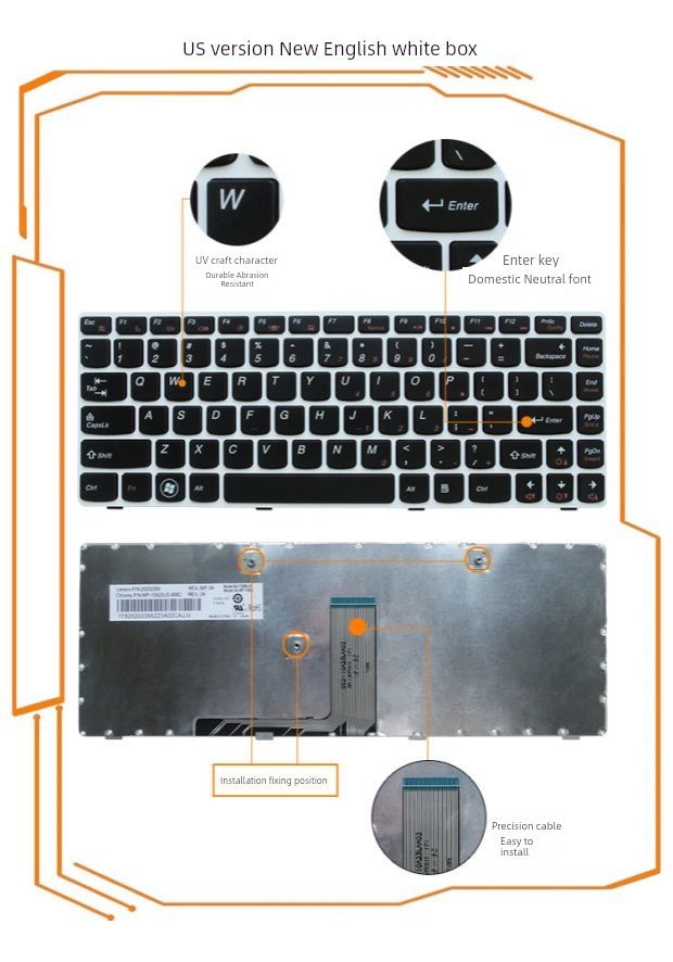 Applicable To Lenovo G480 G485 Z380 Z480 Z485 G410 G490 G400 Keyboard G405 Z410_voghion.com