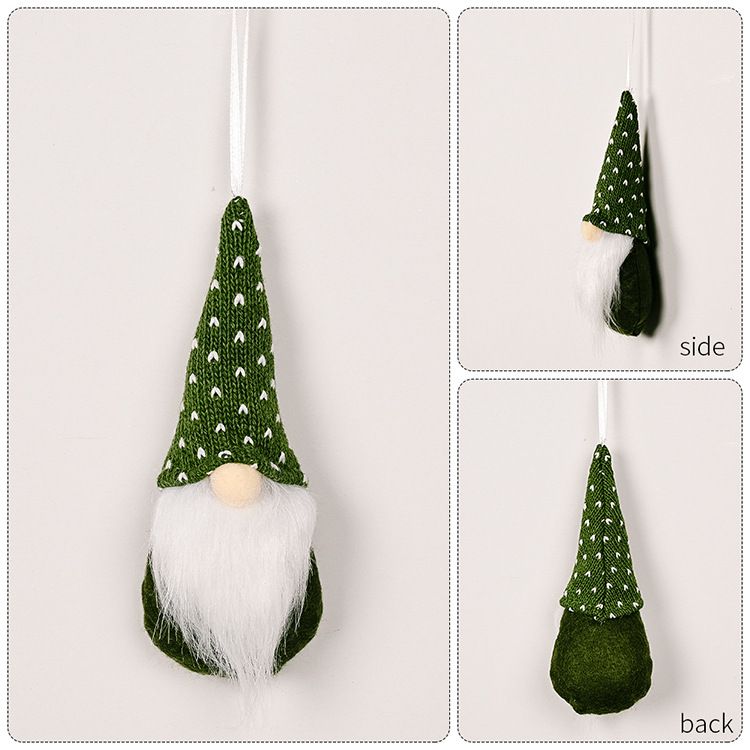 Neue Weihnachtsschmuck Weihnachten stricken Anhänger Weihnachtsbaum Puppe Anhänger eine Vielzahl von Stilen_voghion.com