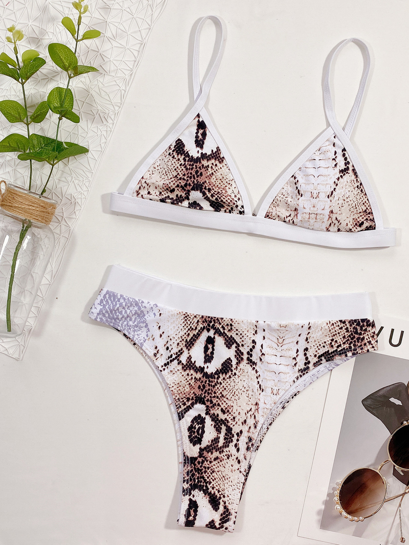 popular split swimsuit outer single swimsuit stitched bikini_voghion.com