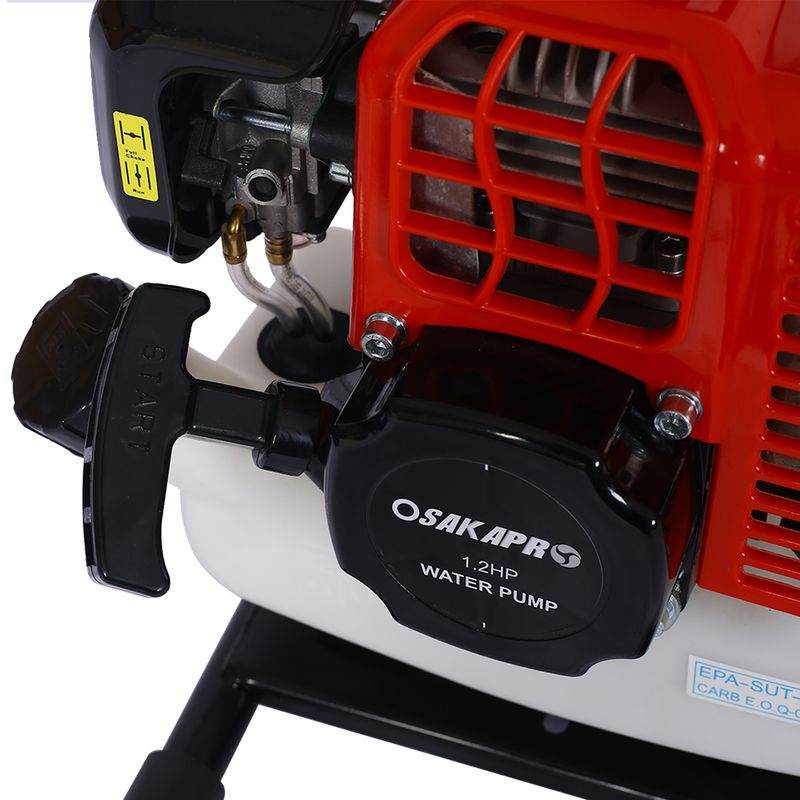 gasoline water pump,2s troke portable gas powered water transfer pump ,33cc 1.2HP 1inch_voghion.com