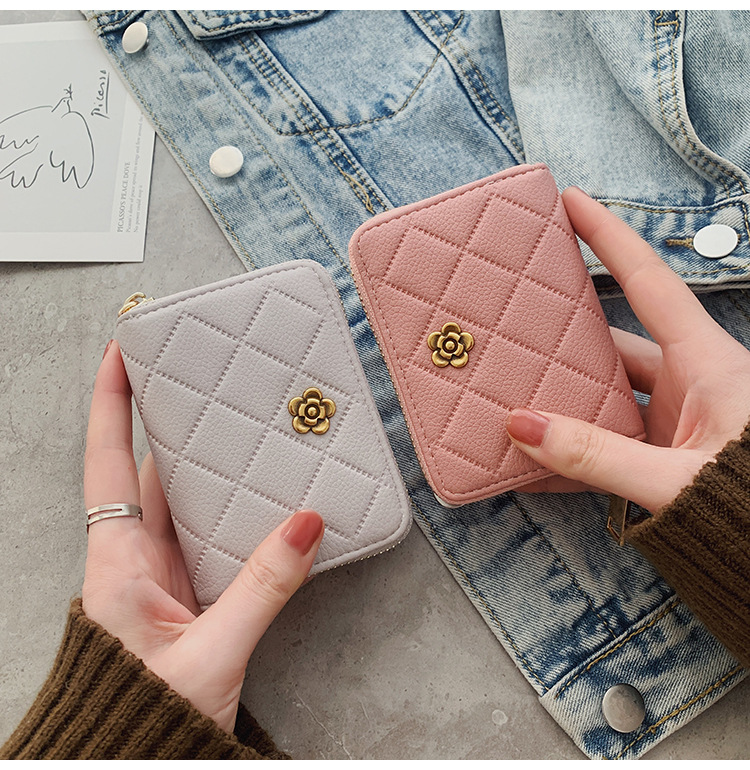 2023 neue Modische Studentin Tasche Kurze Null Brieftasche frauen Kleine und Große Kapazität Multi-Karte Abdeckung_voghion.com
