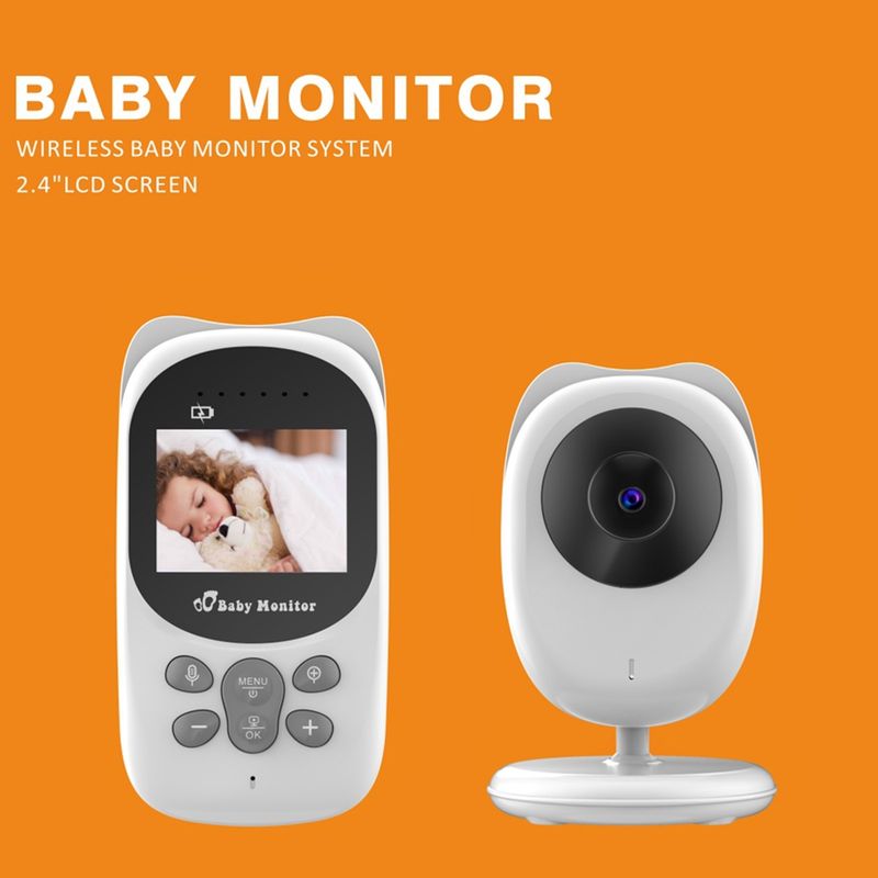 SP990 2.4 inç LCD Ekran Bebek Monitörü Bakım Kamerası (ABD Fişi)_voghion.com