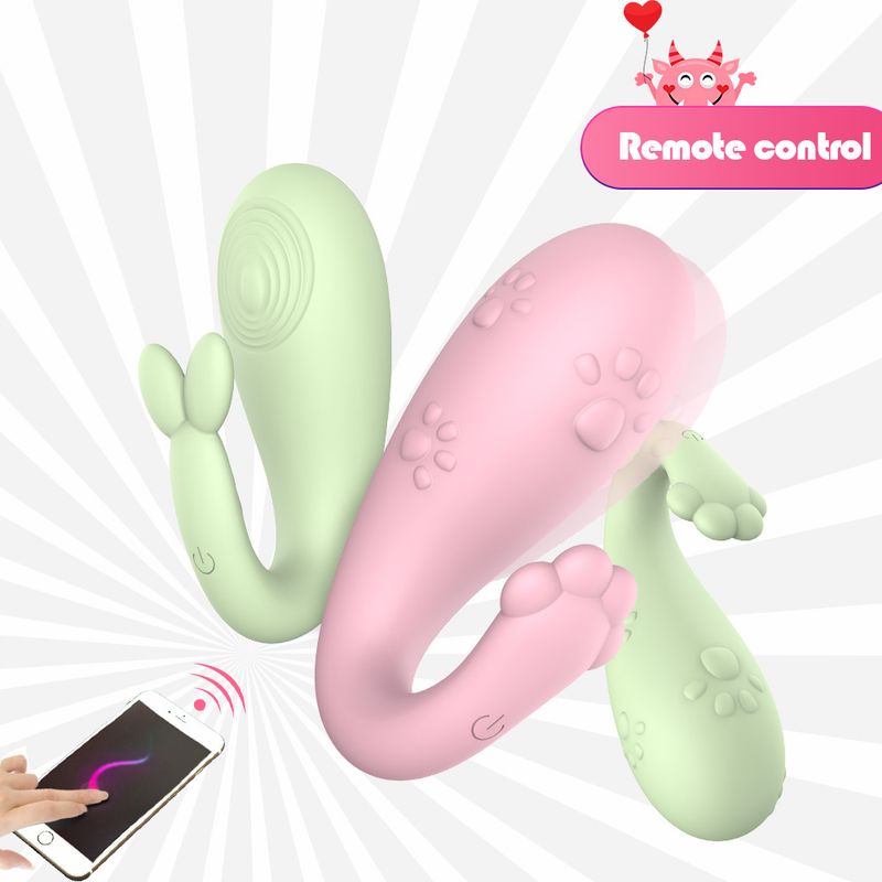 APP Bluetooth Sex Toys For Women Wireless Remote Control G-spot Massage 8 Frequency USB Charging Monster Pub Vibrator_voghion.com