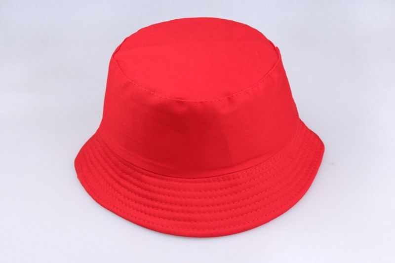 Unisex Personalized Fisherman Basin Fashion Flat Visor Sun Block Pure Cotton Round Hat_voghion.com