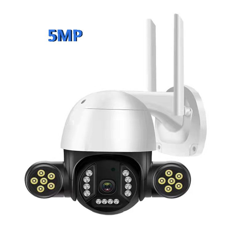 Nova câmera dome de vigilância de rede sem fio HD, dia e noite, rastreamento humano em cores, monitoramento remoto móvel_voghion.com