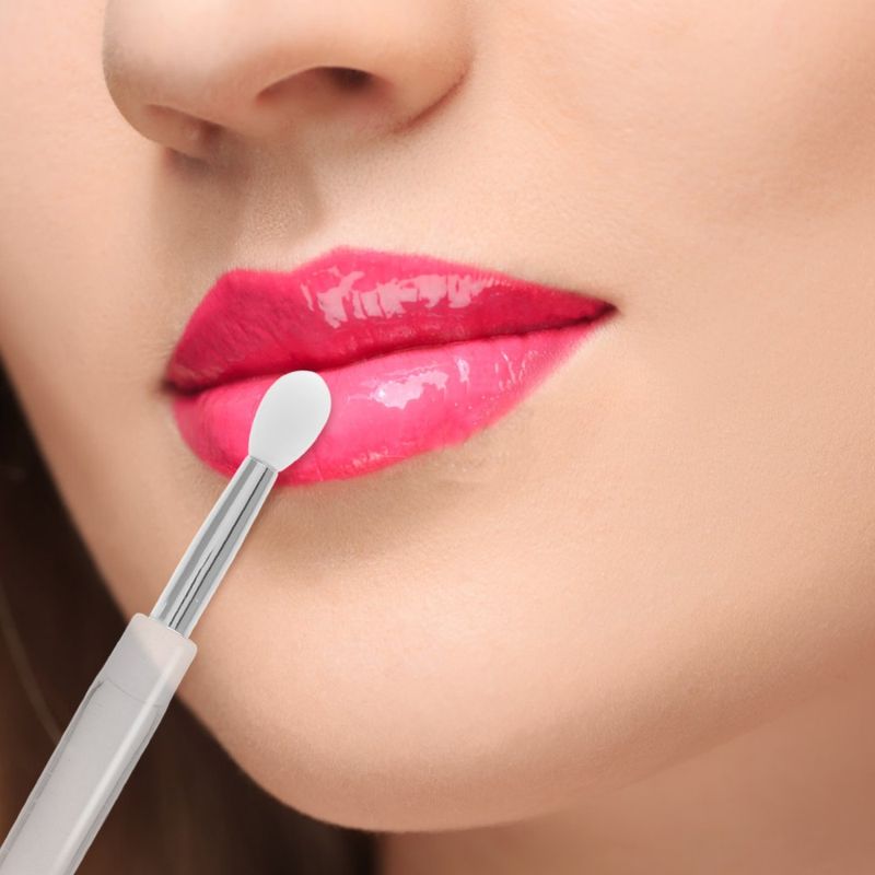 10 Pcs Lip Pinsel Set Reise Pinsel Applikator Gloss Tubes Mit Zauberstab_voghion.com