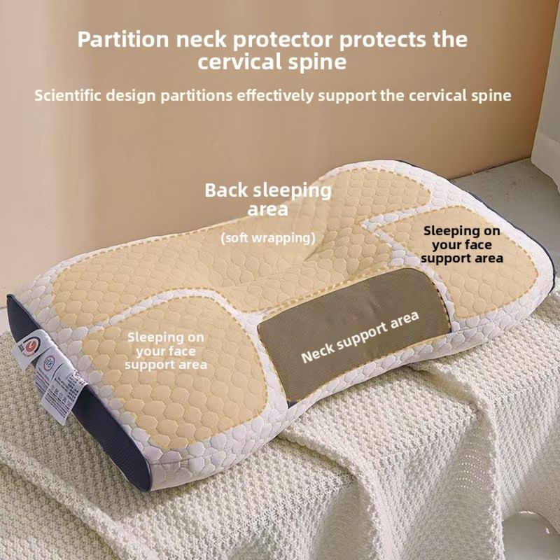 Upgrade To An Ergonomic Orthopedic Contour Pillow With Adjustable Neck Support, Comfortable For All Seasons, Making It Ideal As A Holiday Gift._voghion.com
