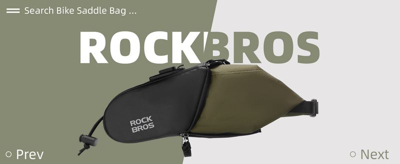 ROCKBROS Fahrrad Sattel Tasche mit 1 * Eimer Tasche 0,8-1,3 L Sitz Tasche Rennrad_voghion.com