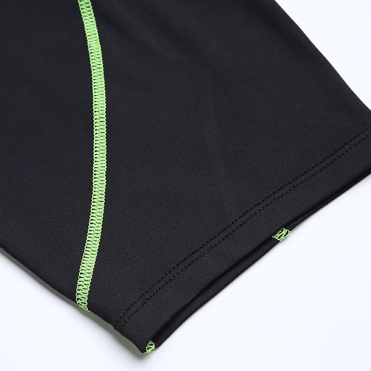 Herrenbekleidung Sommersport-Leggings Lauf-Fitness-Trainingshose Kompressionshose für Herren und Damen Basketball sieben Punkte_voghion.com