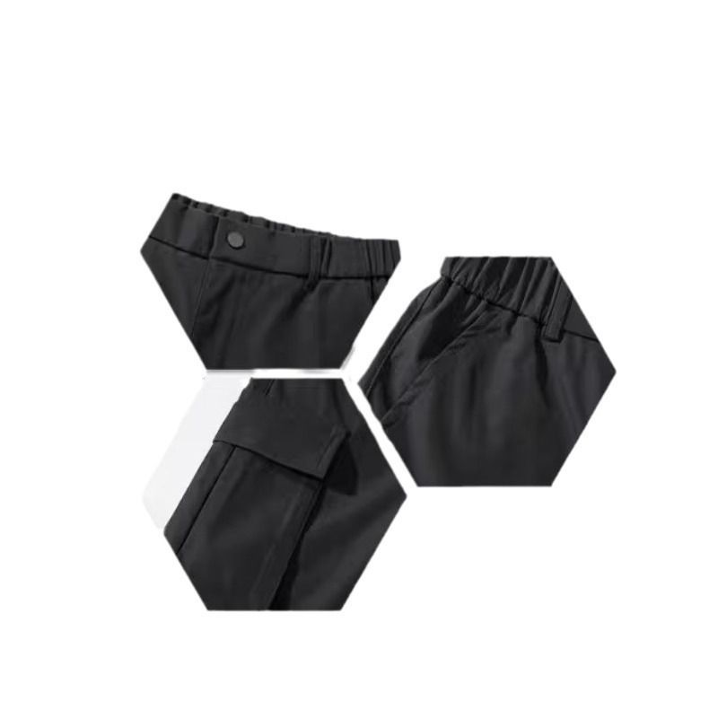 Premium Products Spring And Autumn Men's Casual Functional Workwear 2024 New Submachine Pants Style High Street Trend Brand Straight Tube_voghion.com