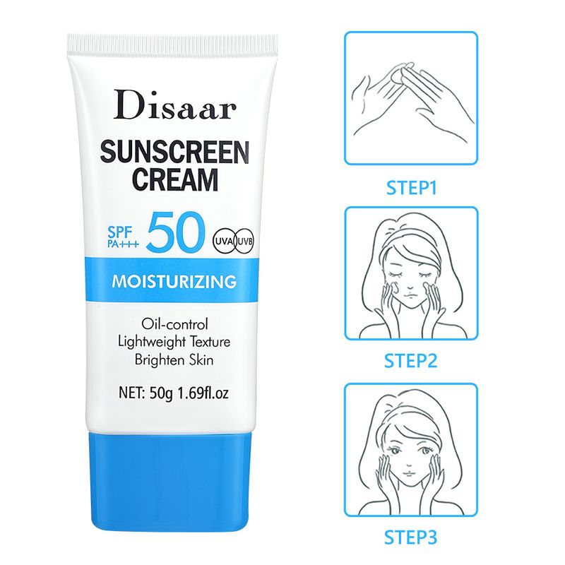 Disaar50g Sonnenschutzcreme für Beine und Arme, volle Box, Sonnenschutzcreme_voghion.com