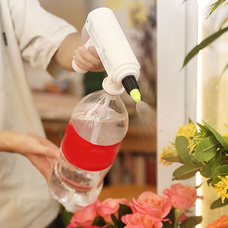 USB rechargeable Electric Long Nozzle Spray Can Head watering flower watering spray kettle Small Timer Automatic Sprayer_voghion.com