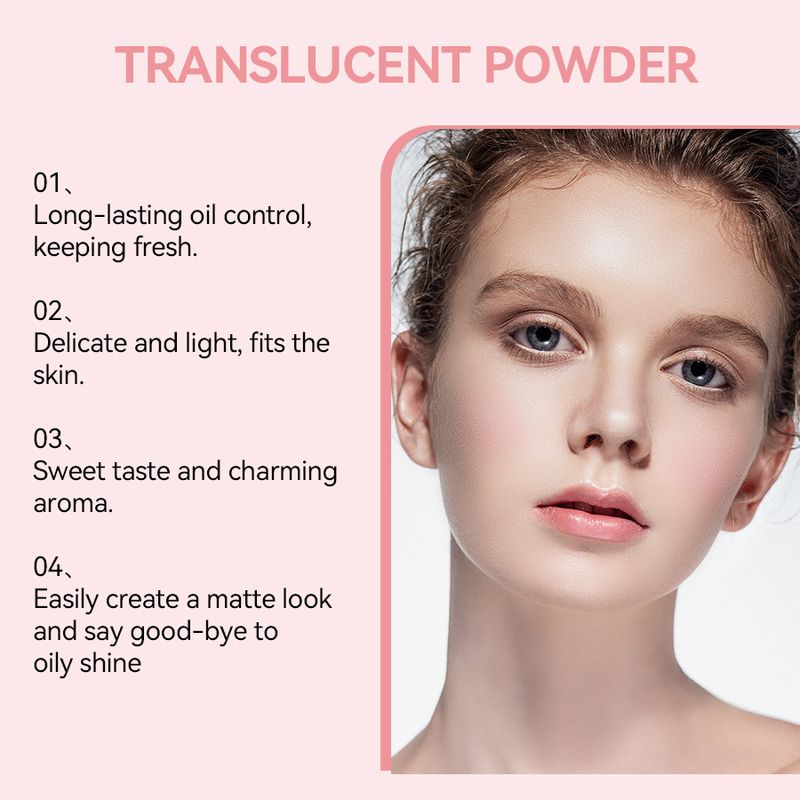 Poudre spéciale AMG, poudre libre de maquillage, anti-cernes, imperméable, éclaircissante, longue tenue_voghion.com