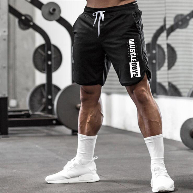 Fitness-Shorts, Herren-Sportshorts, atmungsaktive, schnell trocknende Basketball-Caprihose aus Mesh, Sommer-Lauf-Trainingshose_voghion.com