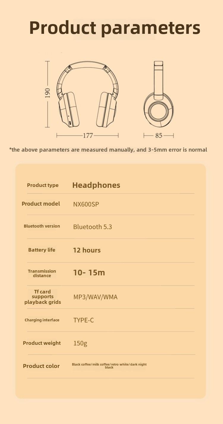 Le nouveau casque audio Bluetooth sans fil créatif à double usage deux en un de NIA transfrontalier_voghion.com