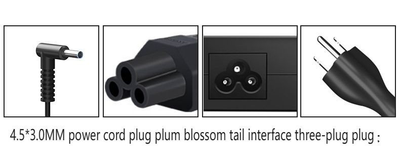 65W-stroomadapter geschikt voor HP laptops 19,5V 3,33A-oplader met 4,5x3,0mm-punt, compatibel met HP Pavilion 15/17, Envy X360 en ultrabooks_voghion.com