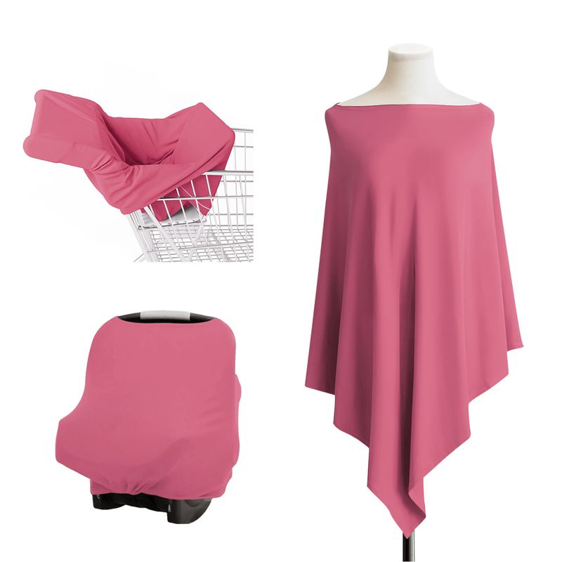 Cross-border Multi-functional Nursing Towel Super Soft Nursing Blouse Stretch Breathable Nursing Towel Baby Bag Towel Car Seat Cover_voghion.com