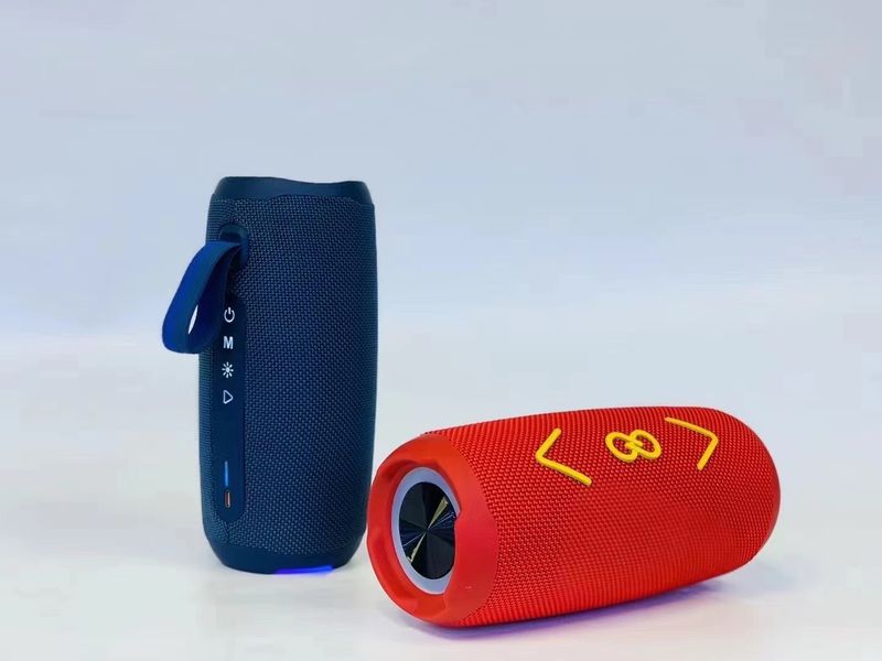 New S450 wireless Bluetooth outdoor hands-free calling, portable speaker, fabric handheld TWS colorful light_voghion.com