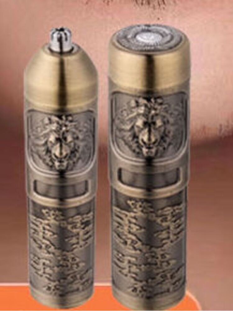 Rasoio elettrico da uomo 2 in 1, tagliacapelli per naso, strumento di rasatura e detergente_voghion.com