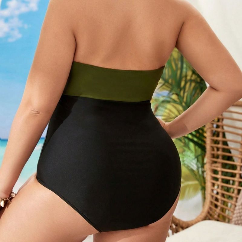 Nouveau bikini sexy, ensemble une pièce, imprimé tendance, maillot de bain grande taille_voghion.com