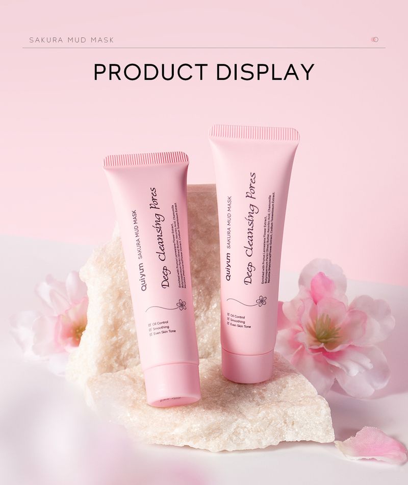 Trattamenti e maschere Maschera di fango Sakura (scatola colorata) 30 g Detergente, idratante e nutriente FDA_voghion.com