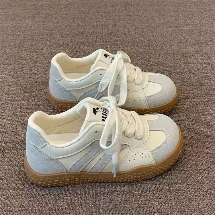 Niche Breathable Moral Training Shoes Women's Little White Shoes Show Feet Small Sports And Leisure Board Shoes_voghion.com