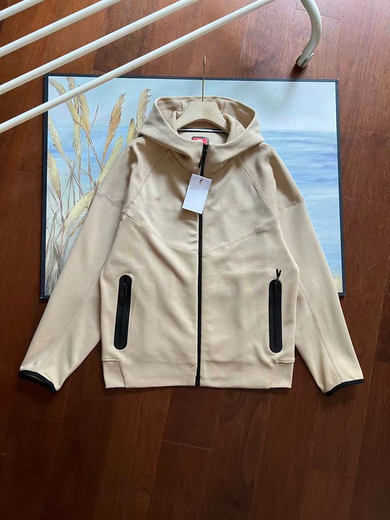 Sweat à capuche de printemps pour hommes tricoté pull décontracté à fermeture éclair en patchwork veste 922_voghion.com