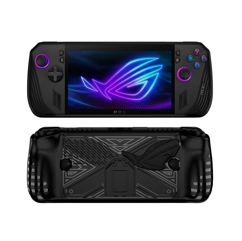 ASUS Ally Schutzhülle mit Ständer, TPU-Silikon, weiche Schale, All-Inclusive-Hülle für ROG Ally X Cover_voghion.com