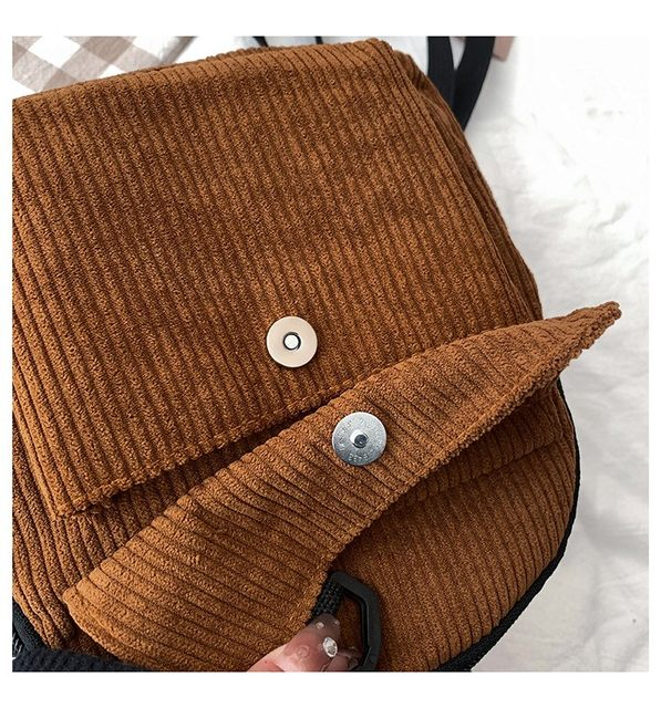 Mados moterims skirtos mini kuprinės, vientisos spalvos, velveto, mažos kuprinės, paprastos, laisvalaikio studentų knygų krepšiai, kelioninės kuprinės_voghion.com