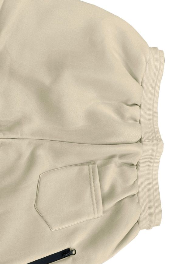 Men's Solid Color Fleece Hoodie & Jogger Set, Plush Lined Zip-Up Jacket With Matching Pants, Winter Loungewear_voghion.com