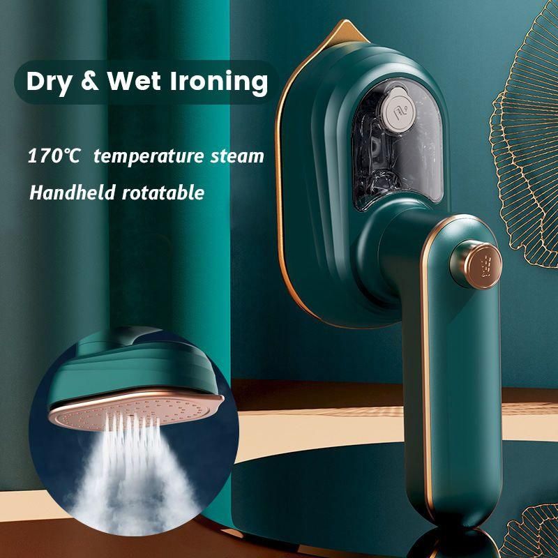 50 ml, 33 W, Mini-Klappbügeleisen zum Aufhängen, elektrisches Dampfbügeleisen, nass und trocken, tragbar, Handbügelmaschine für Kleidung für unterwegs zu Hause_voghion.com