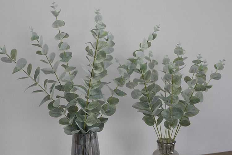 Impressão 3D PU textura simulação flor nórdica internet celebridade simulação folhas ins eucalipto casamento casa tiro adereços_voghion.com