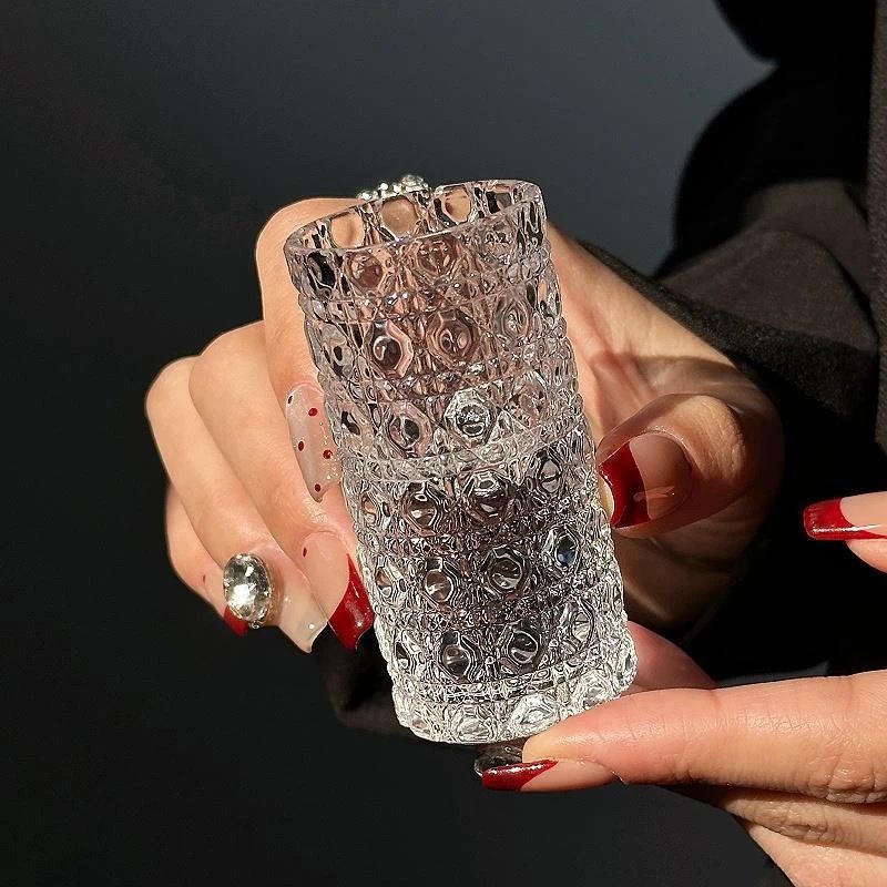 Neu Luxus Geprägte Verdickt Weiß Wein Tasse Kleine Haushalts Schuss Glas Schnaps Muster_voghion.com