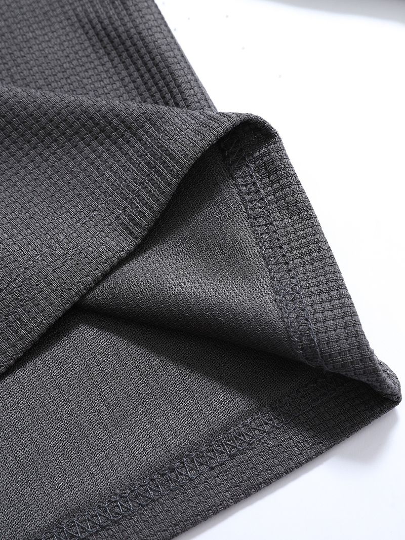 Spring And Autumn New Men's T Shirt Sweater Casual Sports Colorblock Long Sleeve Turtleneck Half Zipper Top_voghion.com