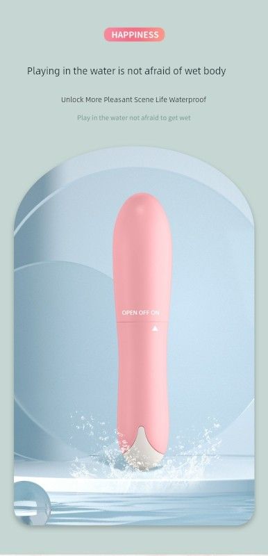 Little Dolphin Mini SexToys Egg AV Massager Dildo Vibrator_voghion.com