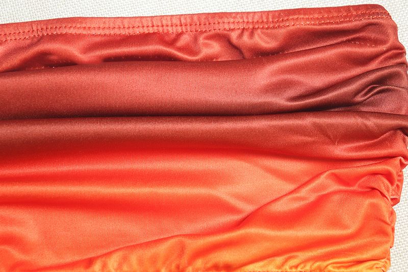 Women's Clothing Gradient Printing Sleeveless Sexy Tube Top Slim Hip Skirt Suit_voghion.com