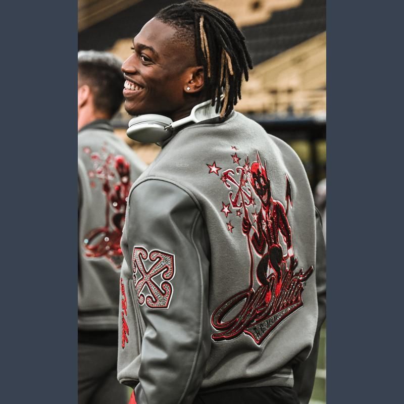 Trendy Brand Design Patchwork Embroidery High-End Baseball Men's Spring And Autumn American Style Ins Leather Sleeve_voghion.com