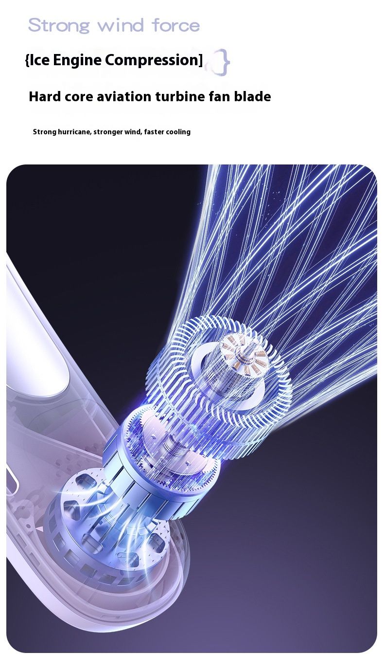 Ventilatore portatile da appendere al collo, piccolo, per sport all'aria aperta, con raffreddamento a semiconduttore e pigro_voghion.com