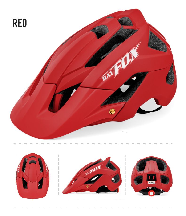 Casco de seguridad para ciclismo de montaña y patineta todoterreno BATFOX_voghion.com