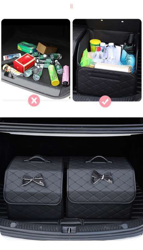 Xiaoxiangfeng Trunk Storage Box, Mounted Artifact, Organizer, Car Interior Box Supplies, Complete Collection Of Leather_voghion.com