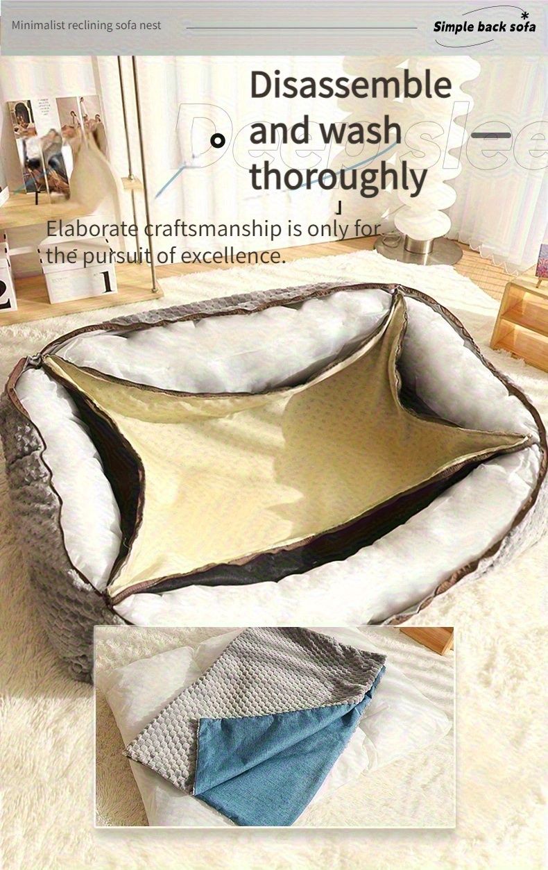 Large Dog Winter Warm Bed Pet Mat – Extra Large Size For Big Breeds, Also Fits Small Medium Large Dogs_voghion.com