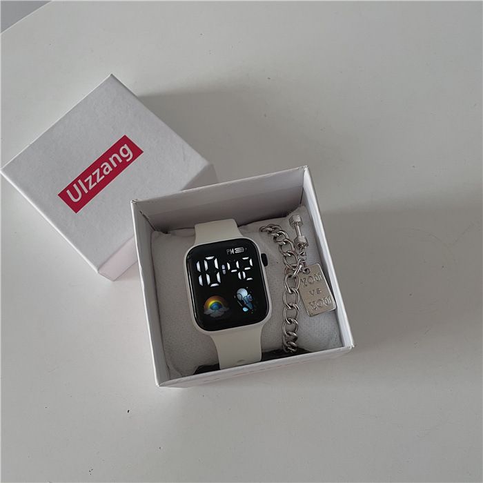 Technologische LED-Astro für männliche und weibliche Studenten Instagram High Beauty Watch mit einfacher Mode und wasserdicht_voghion.com