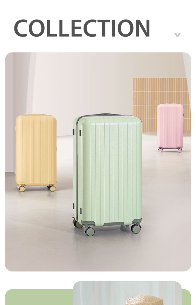 Luggage For Women, Large Capacity Trolley Case, High Value, New Style For Students, 28 Inch 20 Inch Boarding Suitcase, Strong And Durable_voghion.com