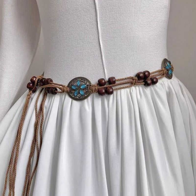 Bohemian Y2K Multi-layer Waist Chain For Dresses With Unique Design_voghion.com