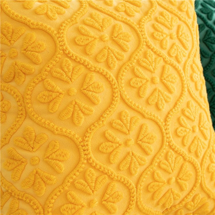 New European and American Light Luxury Three-dimensional Color Geometric Flower Embroidered Sofa Pillow Case Bedside Cushion Cover Home Textile Decora_voghion.com