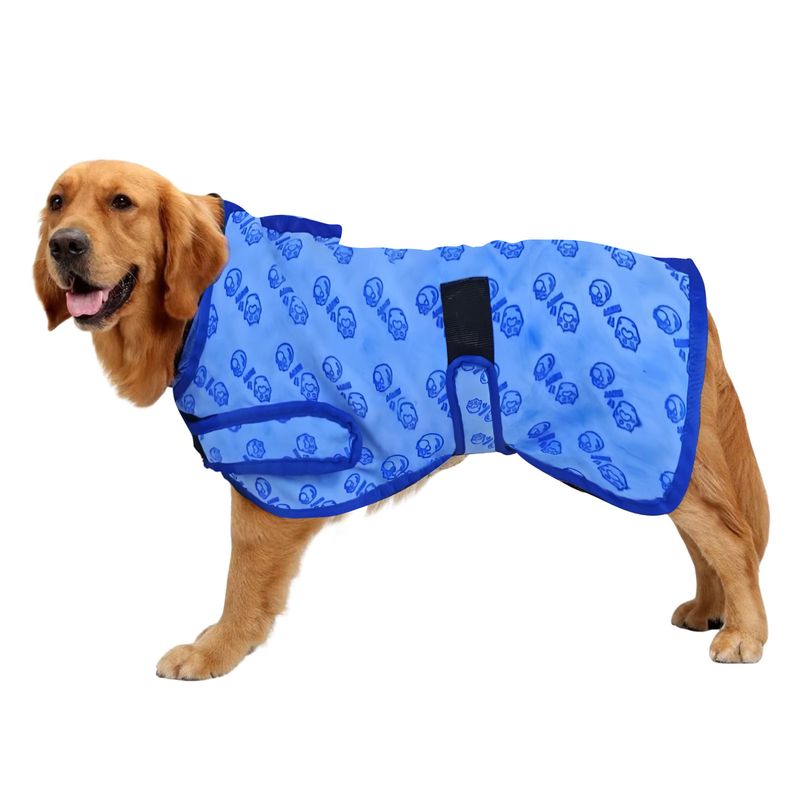 Vestiti estivi rinfrescanti per cani di taglia grande, Teddy Bichon, varie misure, protezione solare per animali domestici_voghion.com
