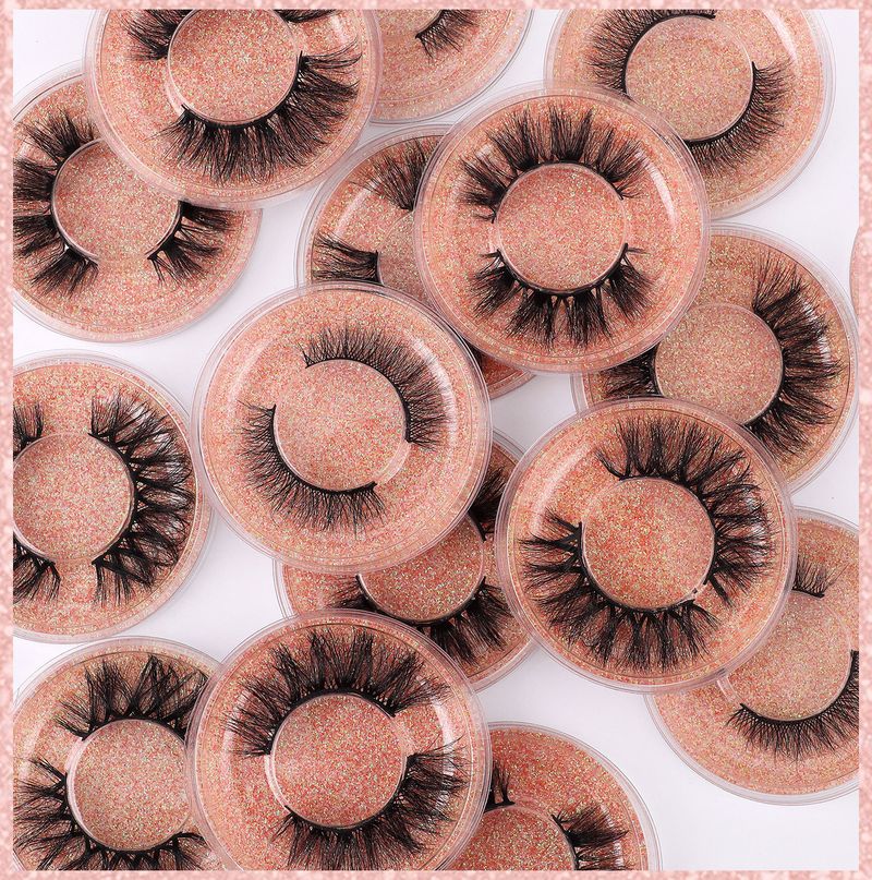 False Eyelashes Whole Pair Of 20 Boxes Mixed Natural Thick Curled False Eyelashes All Match Eyelashes_voghion.com