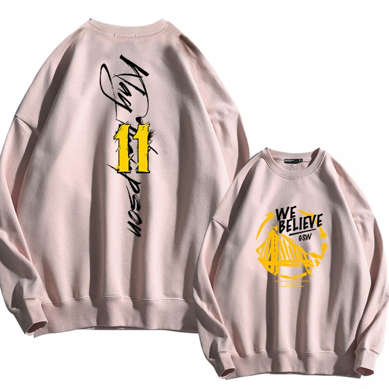 Maglietta a maniche lunghe stampata con stampa Scratchy 11 Owen da basket con cappuccio a scollo rotondo, unisex, alla moda, autunno e inverno_voghion.com