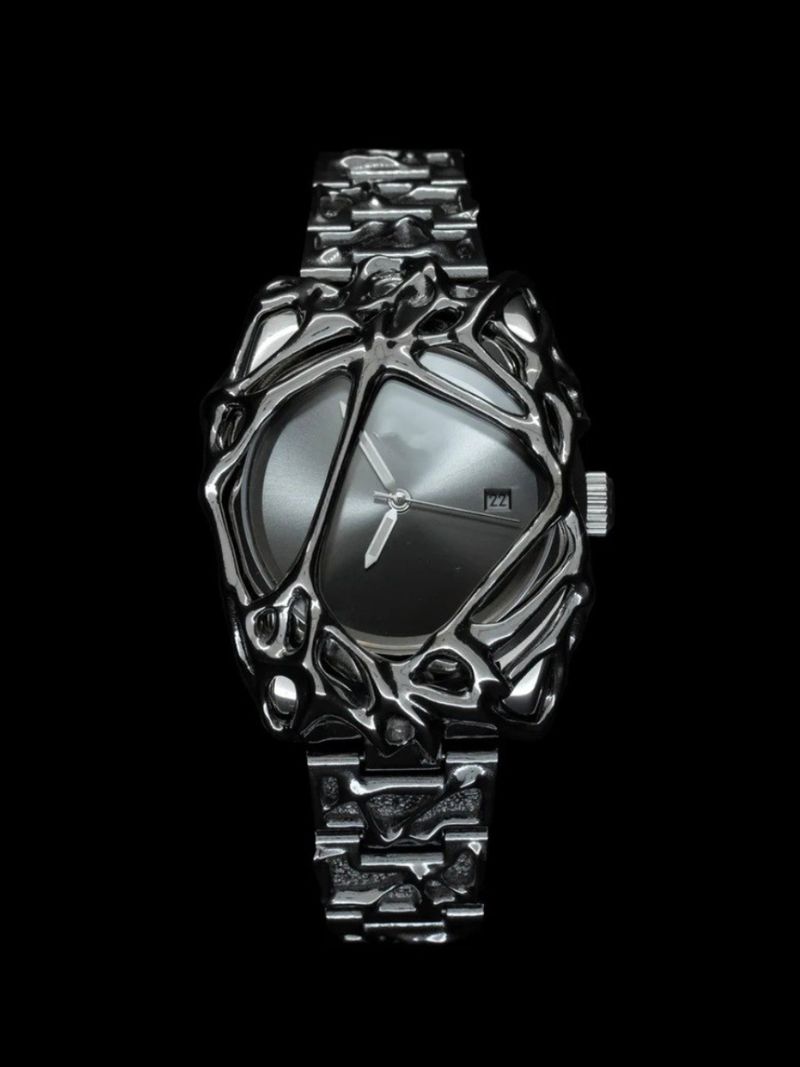 Gorben Stylish Alloy Unisex Fashion Watch With Mineral Glass & Quartz Movement - Trendy Square Design For Men And Women Special Shaped High End_voghion.com